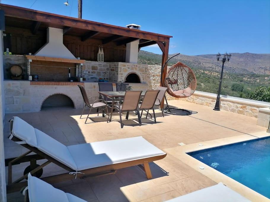 Villa Halepouri Chania  Ngoại thất bức ảnh